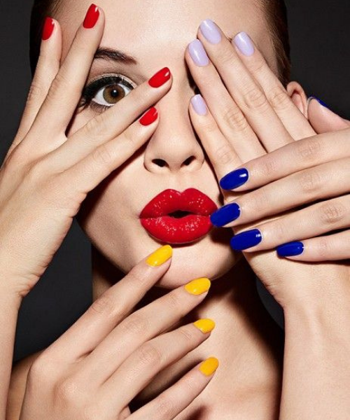 Nails - Voila Hair Salon offers high-quality nail care using OPI gel, liquid and powder products.